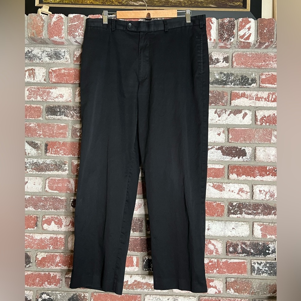 Men's THE HAVANA CO Black work casual straight pants